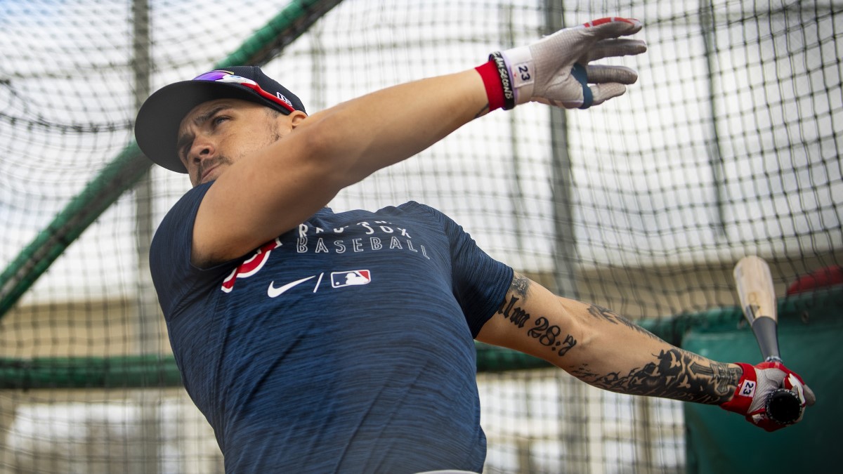 Boston Red Sox utility player Michael Chavis