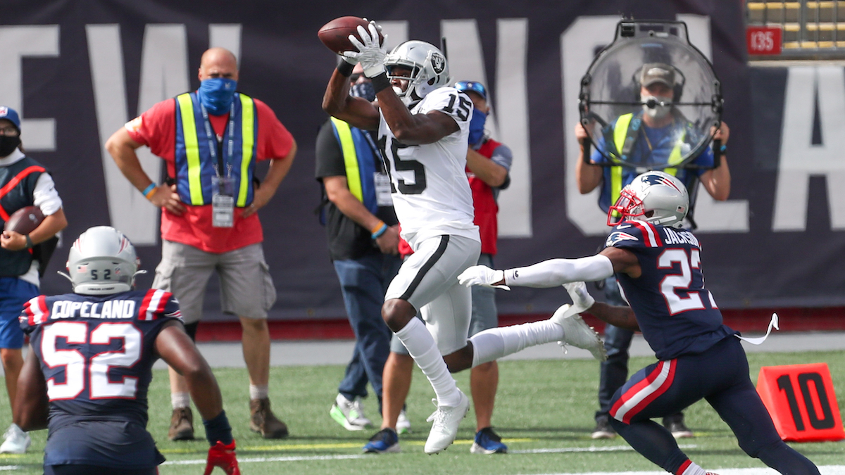Patriots wide receiver Nelson Agholor