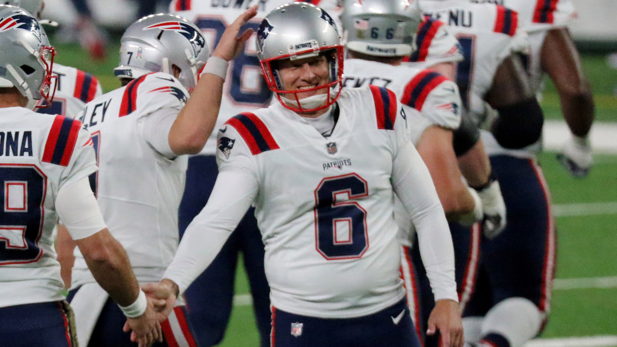 New England Patriots kicker Nick Folk