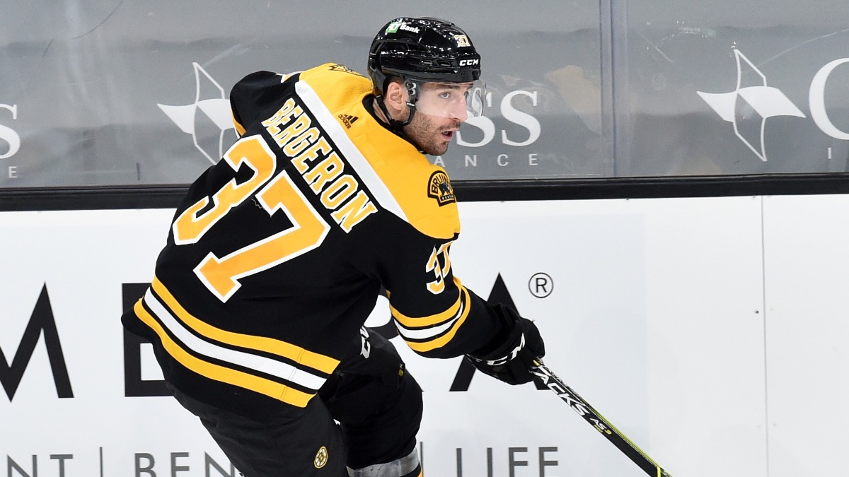 Boston Bruins Center Patrice Bergeron