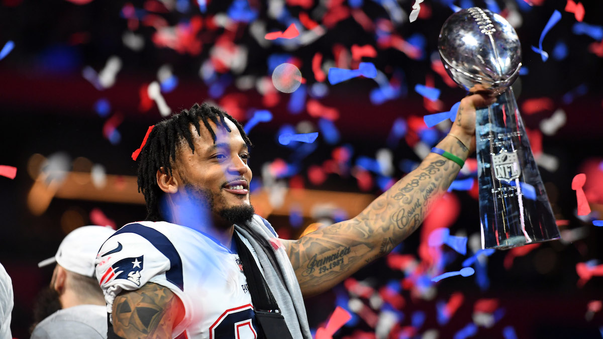 Patriots safety Patrick Chung