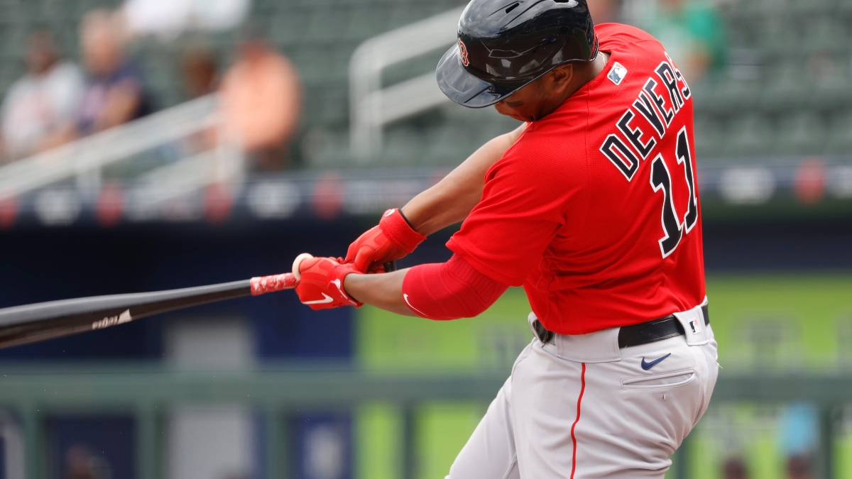 Boston Red Sox third baseman Rafael Devers