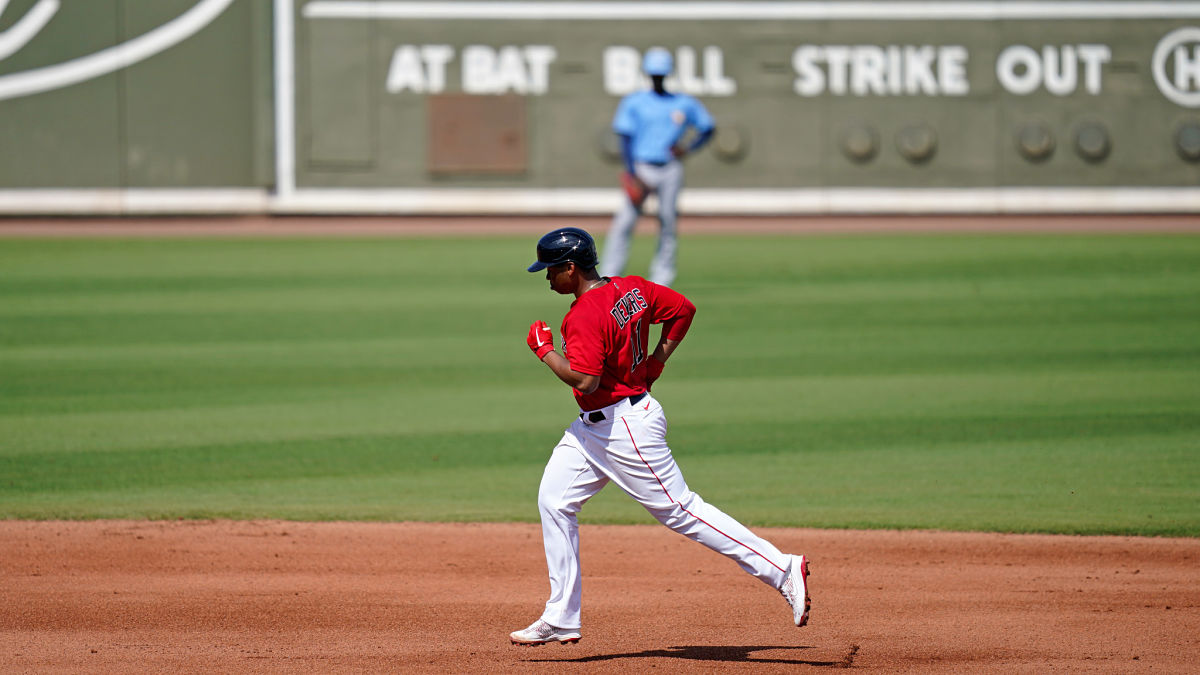 Boston Red Sox third baseman Rafael Devers