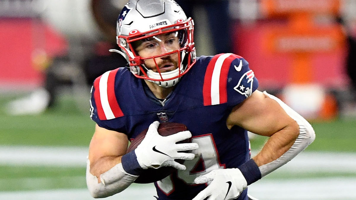 Patriots running back Rex Burkhead