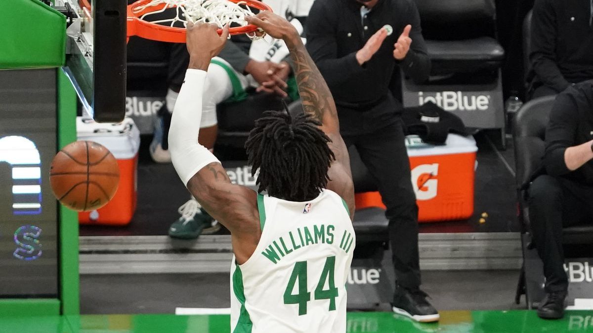 Boston Celtics center Robert Williams