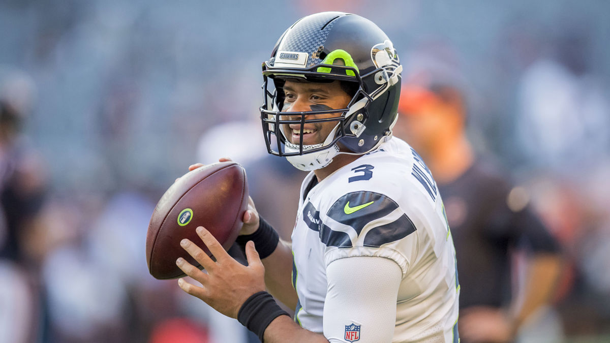 Seattle Seahawks quarterback Russell Wilson