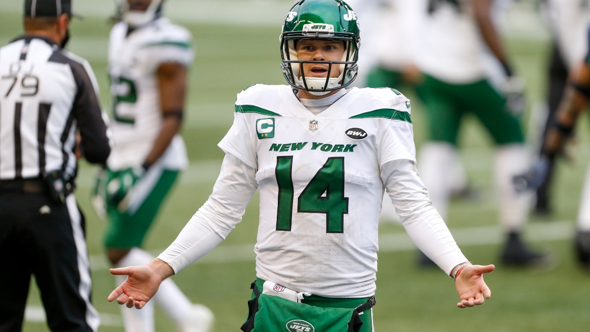 New York Jets quarterback Sam Darnold