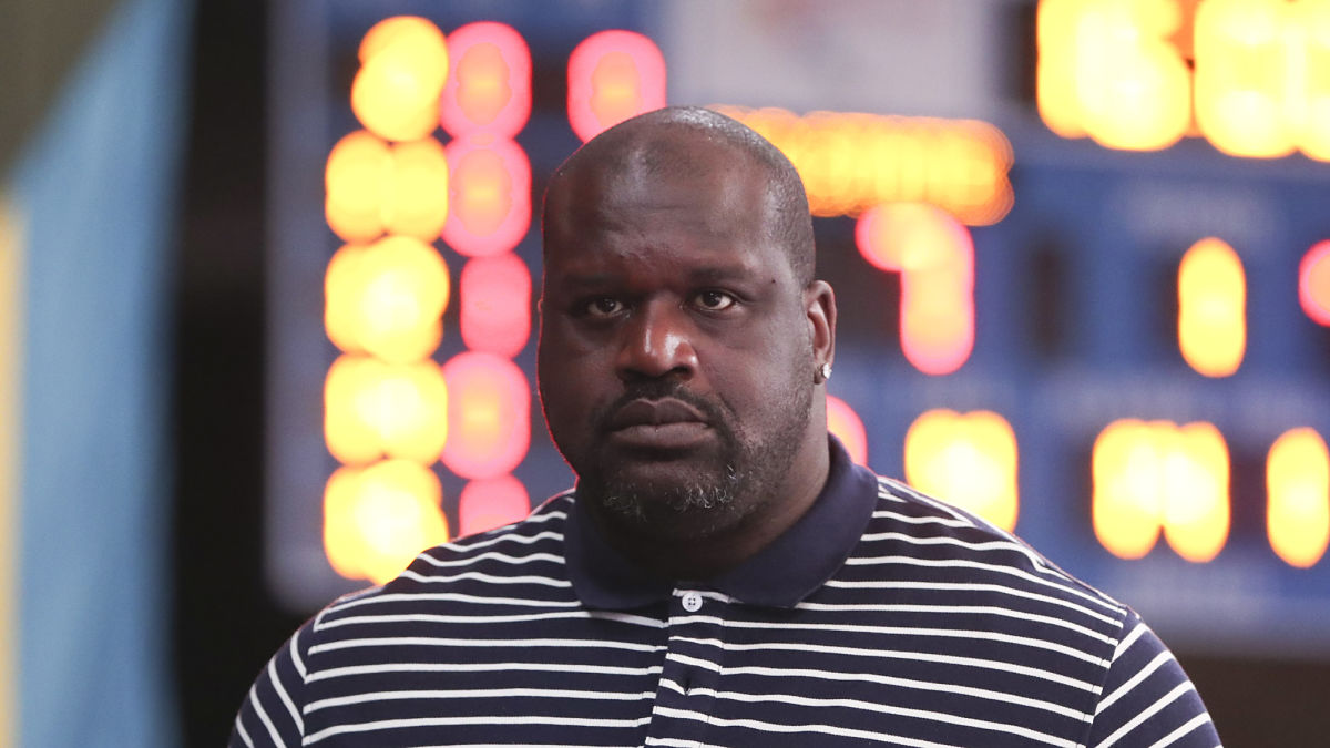 NBA legend Shaquille O'Neal