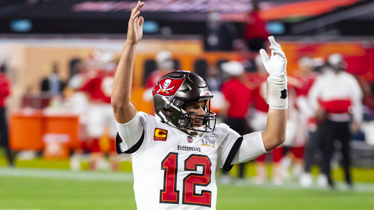Tampa Bay Buccaneers quarterback Tom Brady
