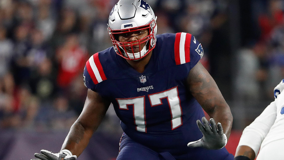 New England Patriots offensive tackle Trent Brown