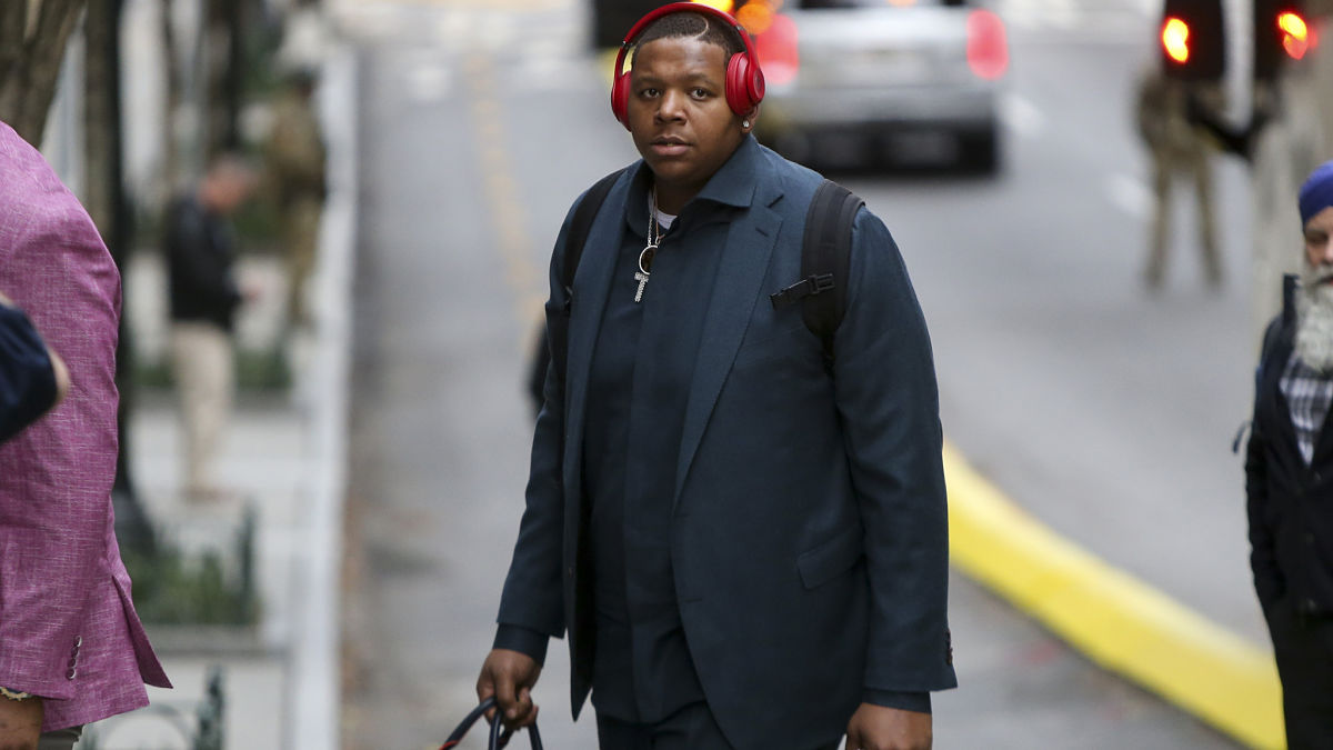 New England Patriots offensive lineman Trent Brown