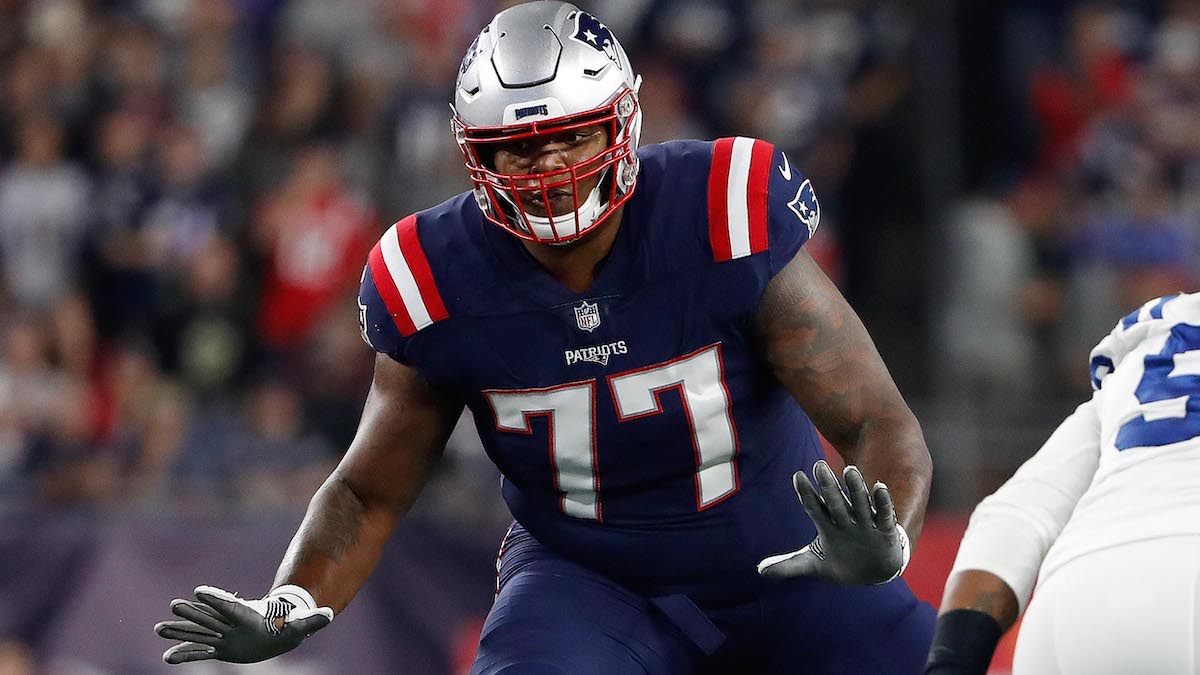 New England Patriots offensive tackle Trent Brown