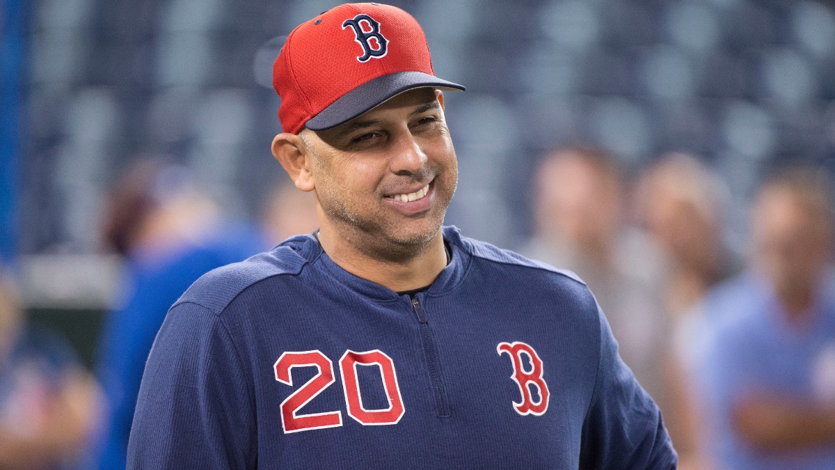 Boston Red Sox manager Alex Cora