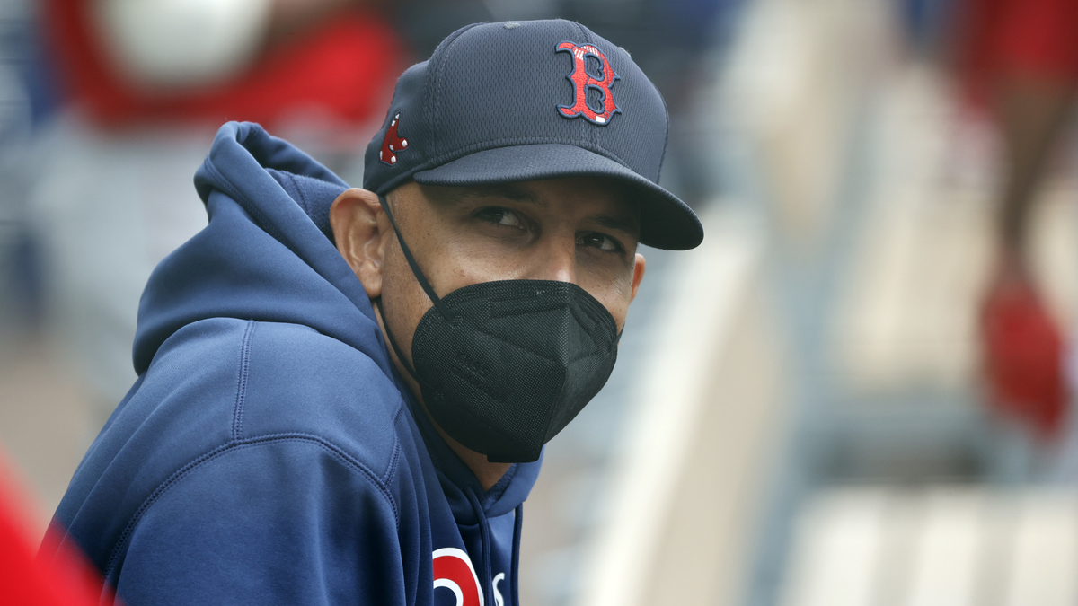 Boston Red Sox manager Alex Cora