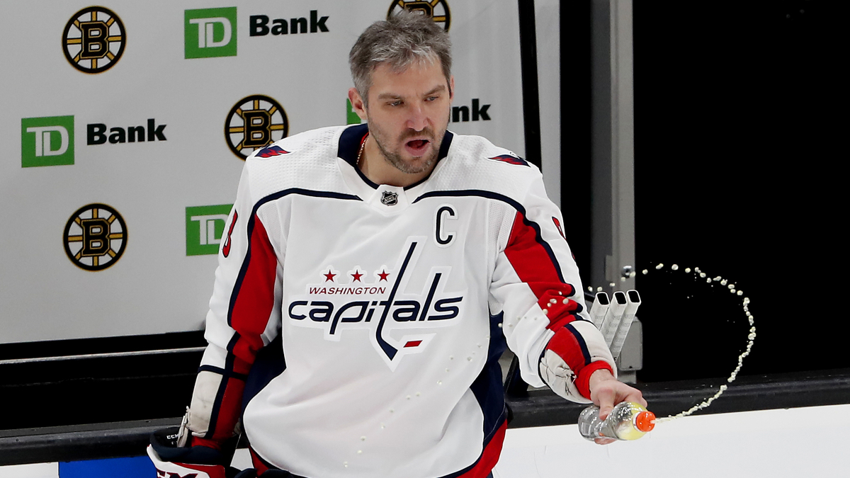 Washington Capitals forward Alex Ovechkin