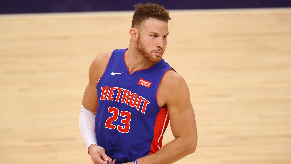 Detroit Pistons forward Blake Griffin