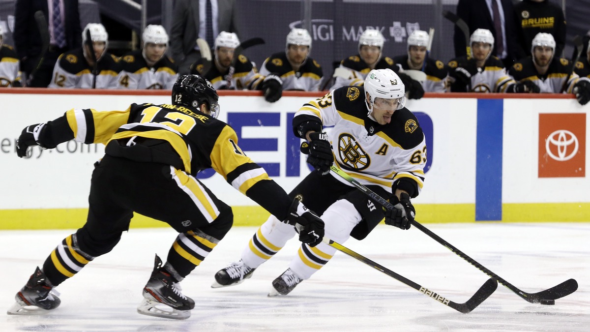 Boston Bruins winger Brad Marchand
