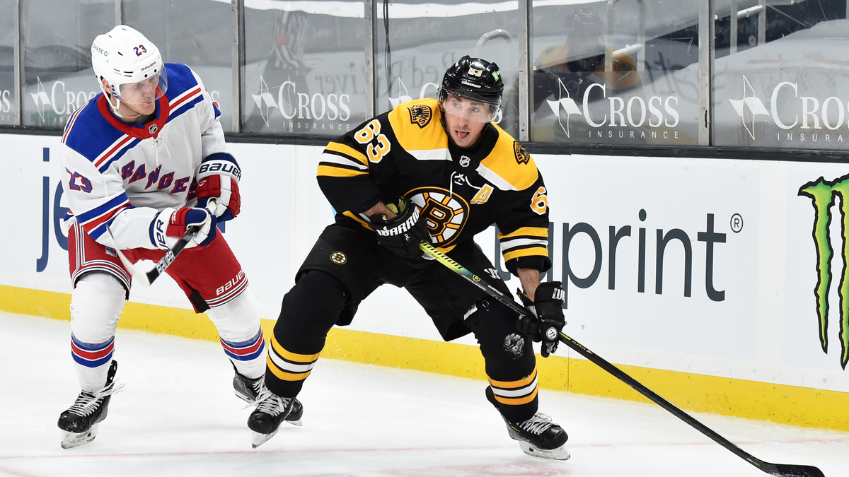 Boston Bruins Left Winger Brad Marchand