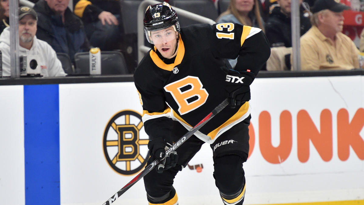 Boston Bruins center Charlie Coyle