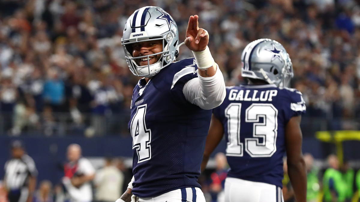 Dallas Cowboys quarterback Dak Prescott