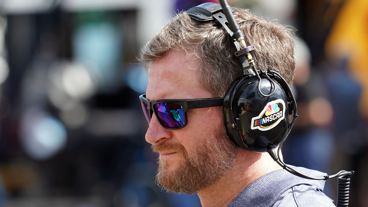 Former NASCAR driver Dale Earnhardt Jr.