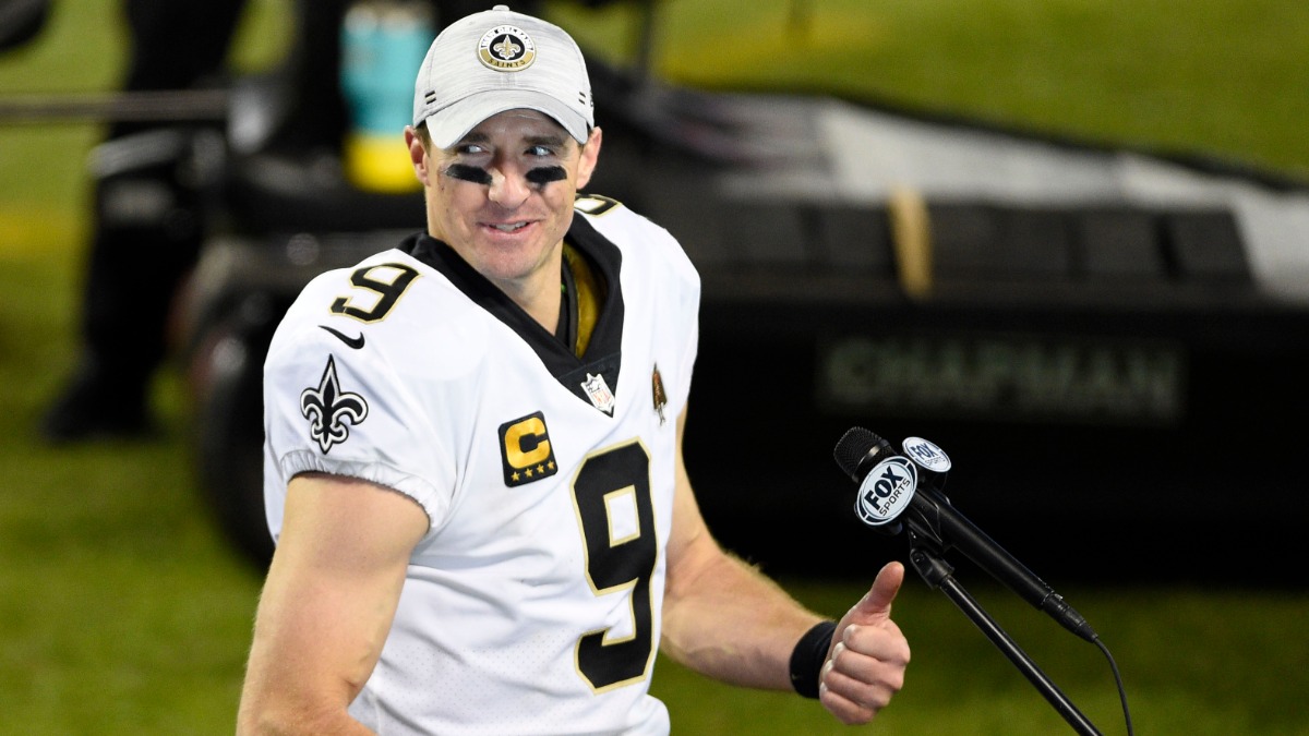 New Orleans Saints quarterback Drew Brees