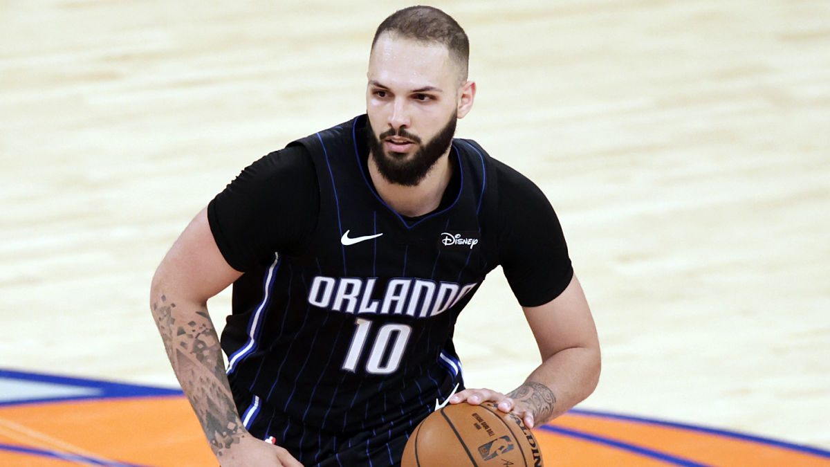Boston Celtics guard Evan Fournier