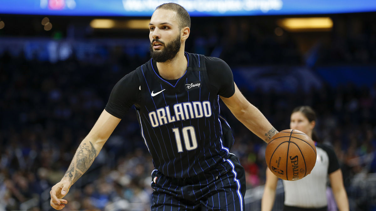 Boston Celtics guard Evan Fournier