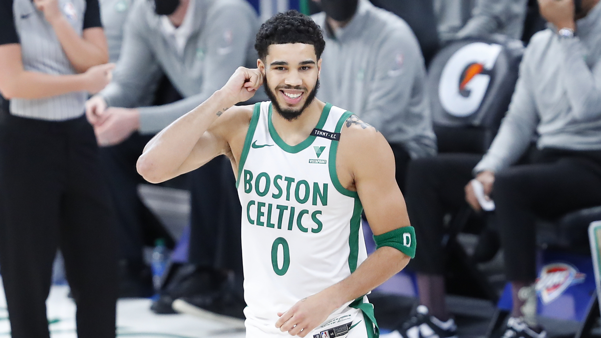 Boston Celtics forward Jayson Tatum