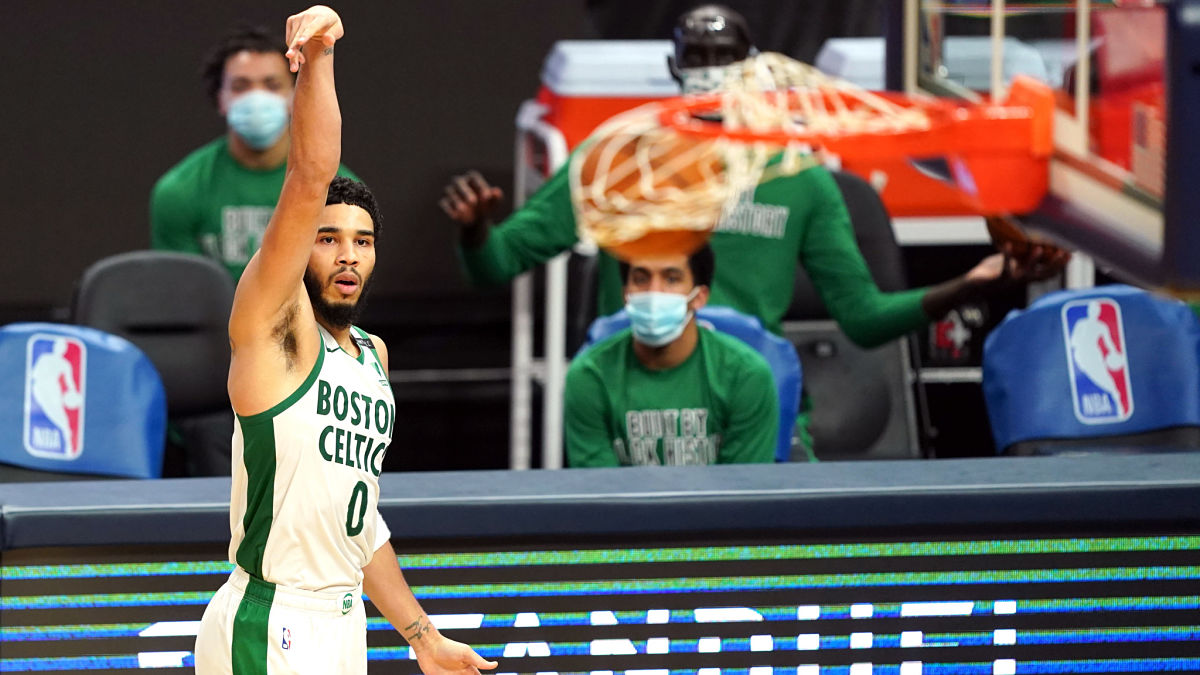 Boston Celtics forward Jayson Tatum