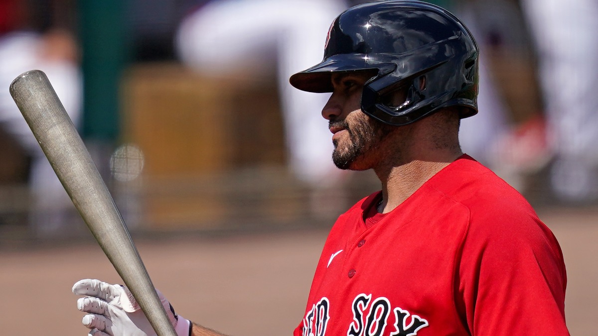Boston Red Sox left fielder J.D. Martinez