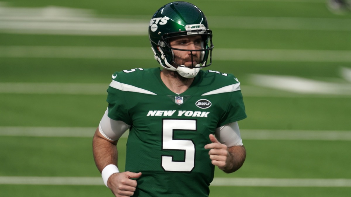 New York Jets quarterback Joe Flacco