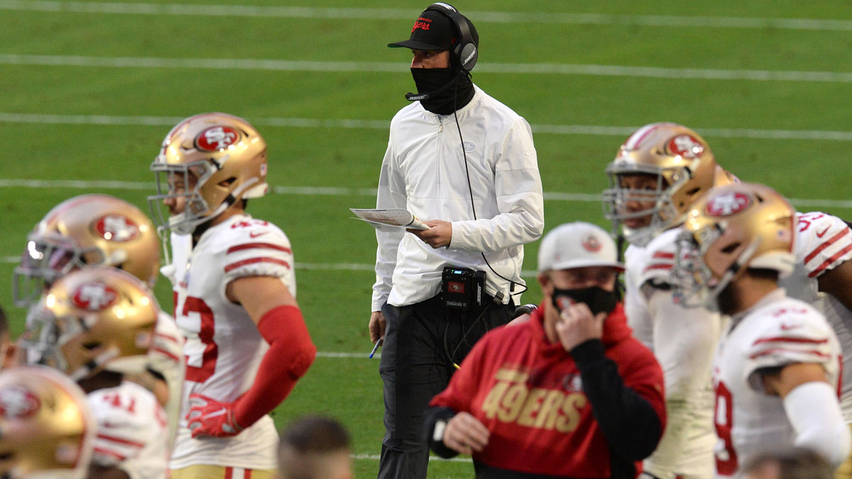 San Francisco 49ers head coach Kyle Shanahan