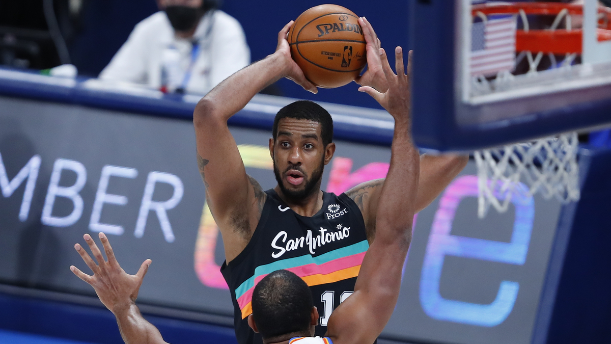 Brooklyn Nets center LaMarcus Aldridge