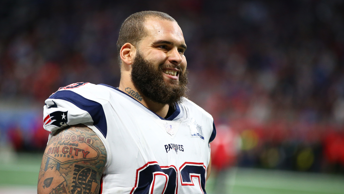 New England Patriots defensive lineman Lawrence Guy