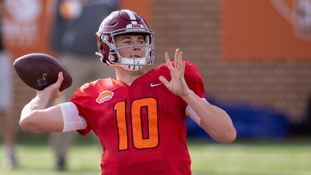 Alabama quarterback Mac Jones
