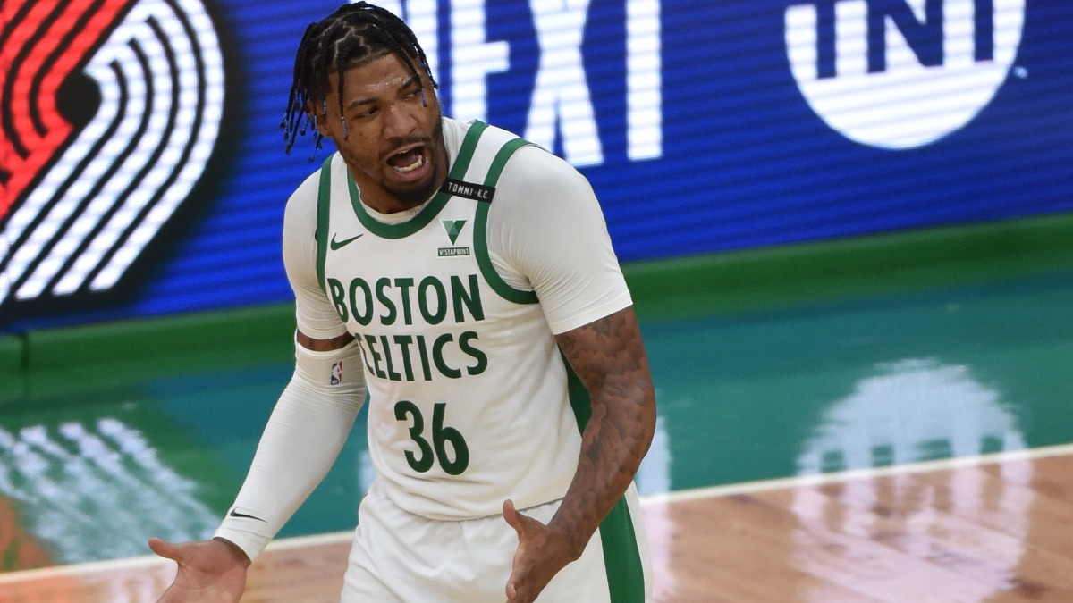 Boston Celtics guard Marcus Smart
