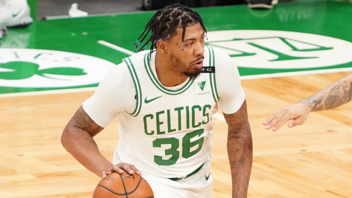 Boston Celtics guard Marcus Smart