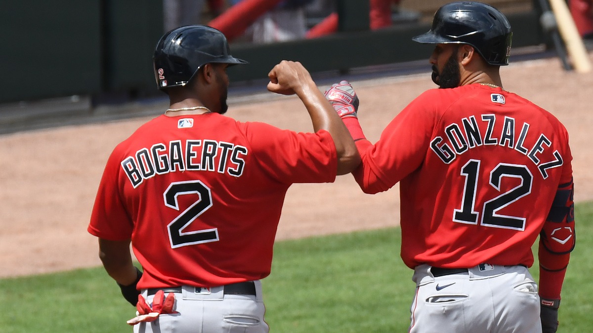 Boston Red Sox infielder Xander Bogaerts