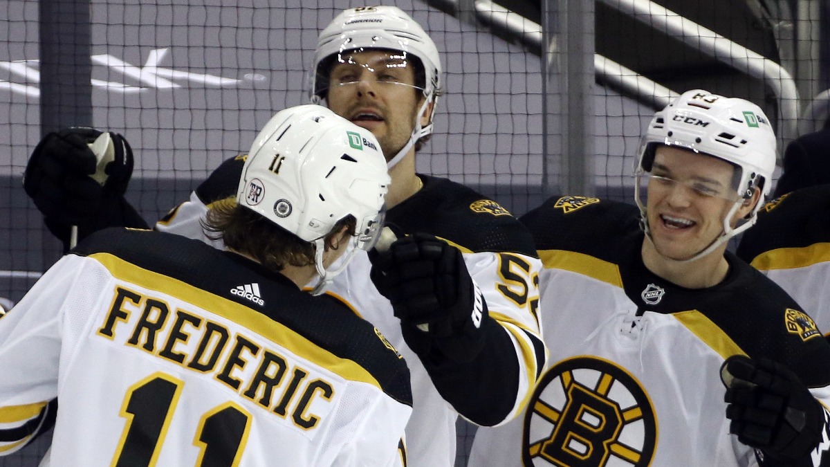 Boston Bruins Forward Trent Frederic