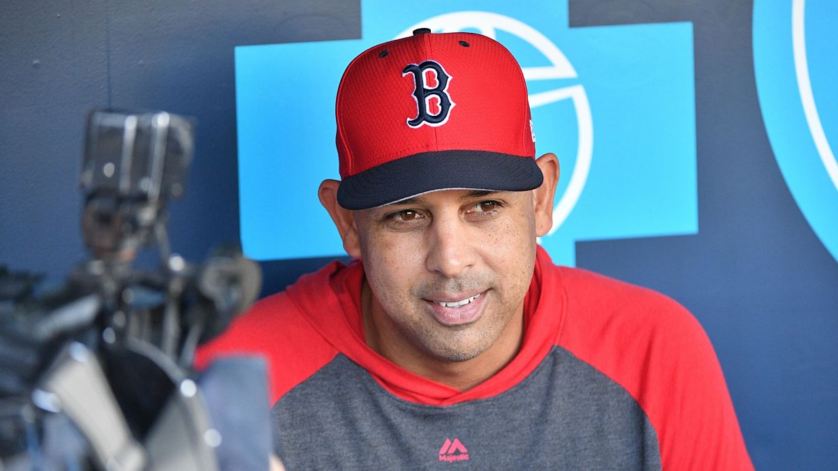 Boston Red Sox manager Alex Cora