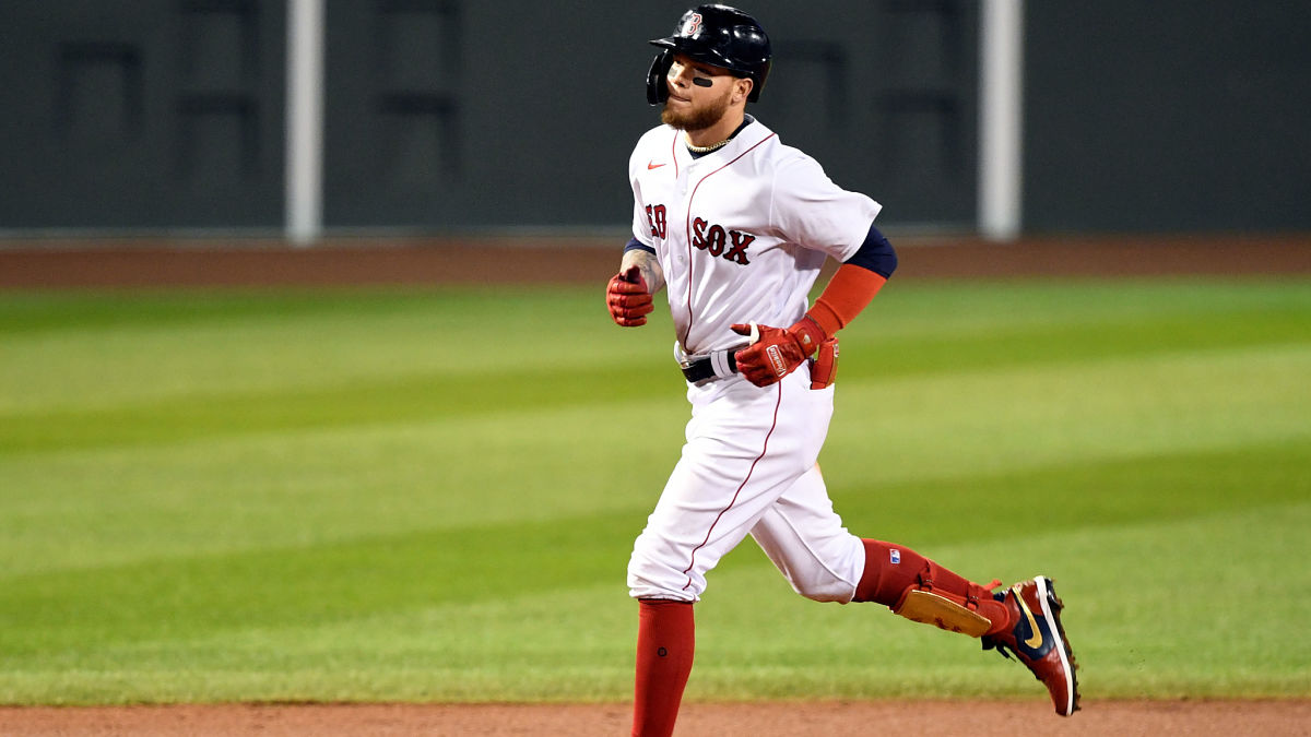 Boston Red Sox outfielder Alex Verdugo