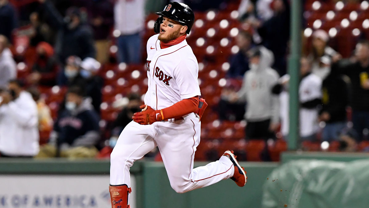 Boston Red Sox outfielder Alex Verdugo