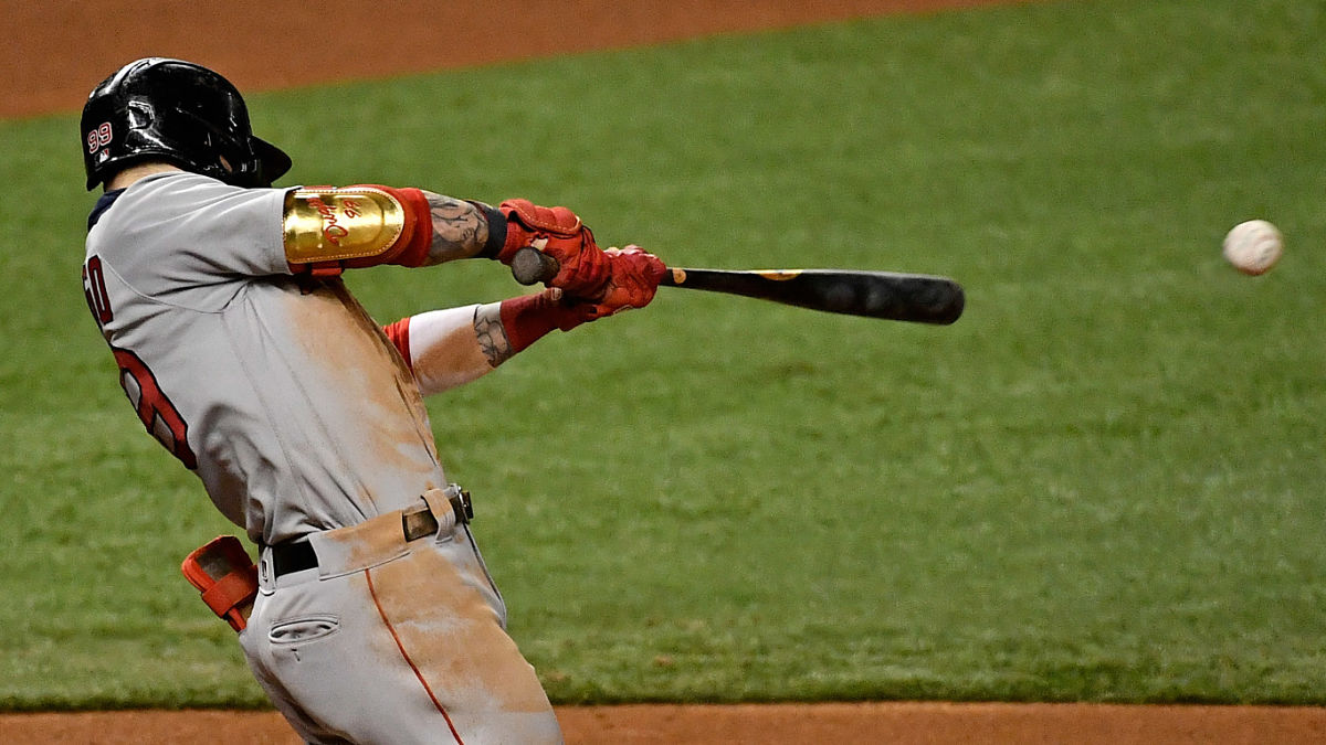 Boston Red Sox outfielder Alex Verdugo