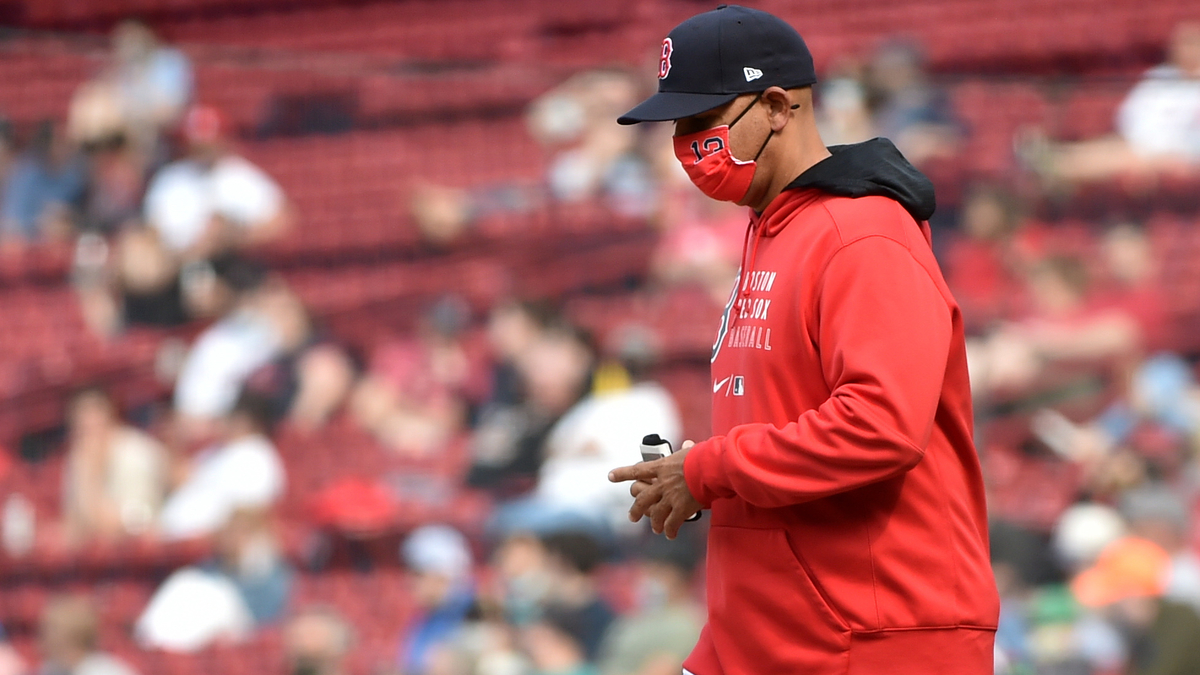 Boston Red Sox manager Alex Cora
