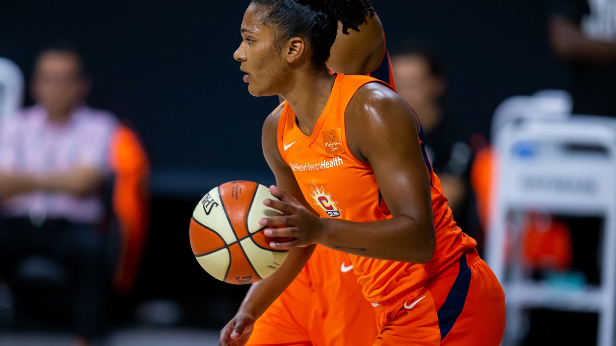 Connecticut Sun forward Alyssa Thomas