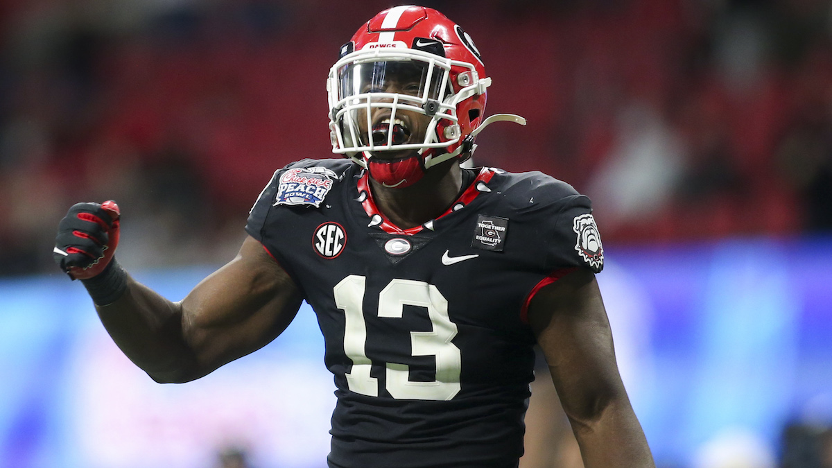 Georgia edge defender Azeez Ojulari