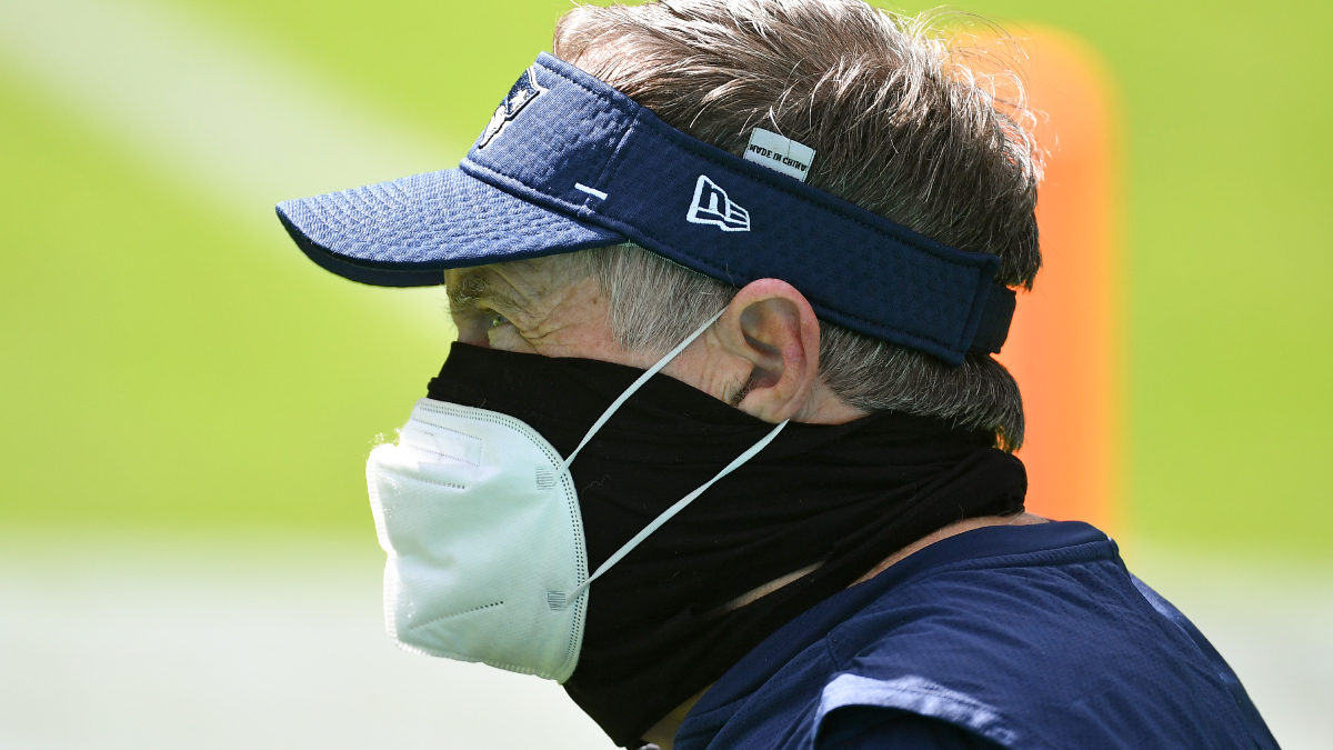New England Patriots head coach Bill Belichick