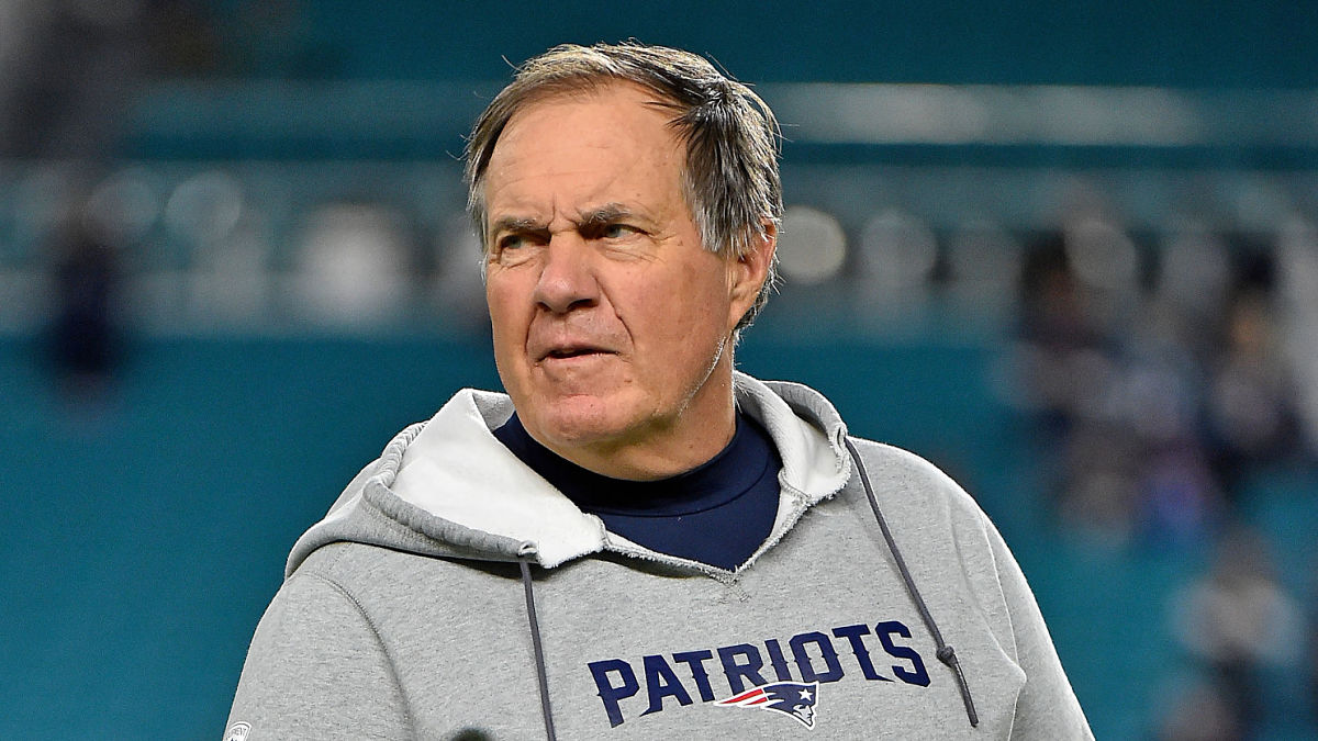New England Patriots head coach Bill Belichick