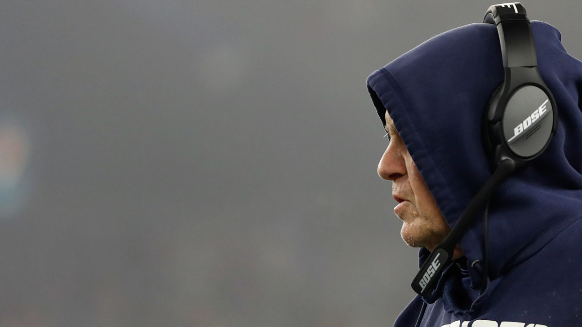 New England Patriots head coach Bill Belichick